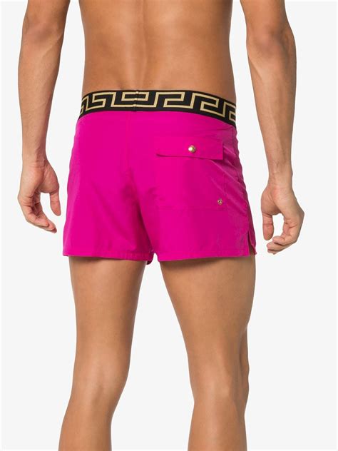 short de bain versace homme|versace beach shorts.